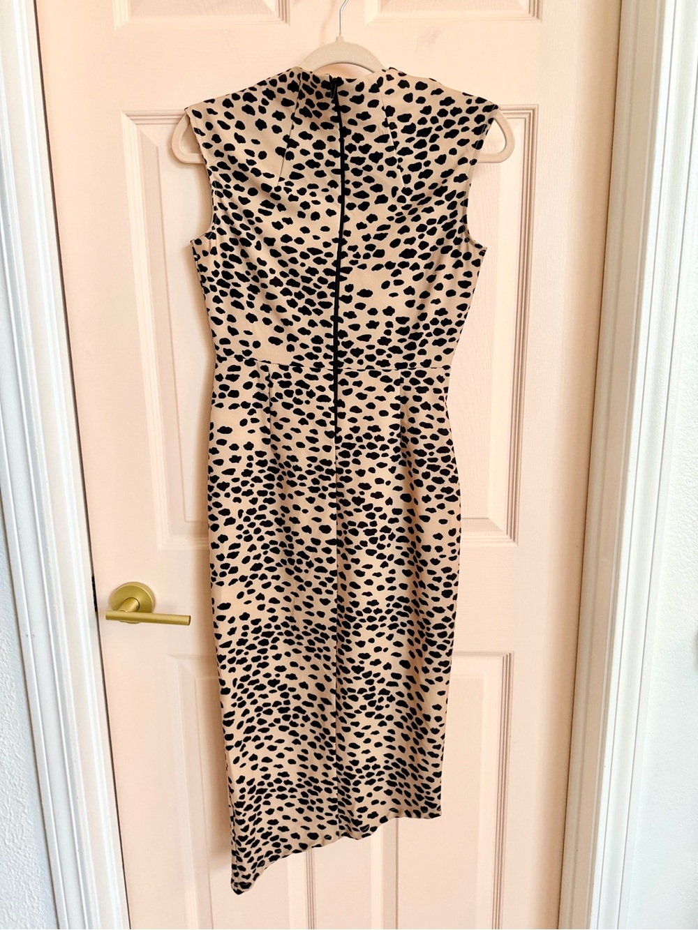 High neck leopard print asos dress - Picture 4 of 4